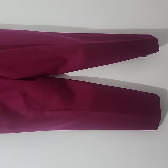 Vintage Jebb Levy Fuchsia Pink 100% Wool Trouser Pants - Picture 4 of 10